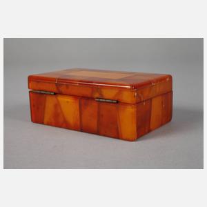 Kleine Schatulle Bernstein