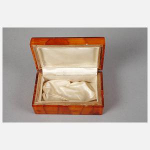 Kleine Schatulle Bernstein