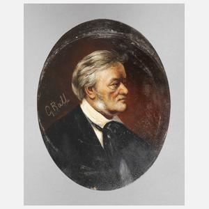 Miniaturportrait Richard Wagner