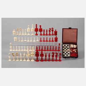 Drei Schachspiele