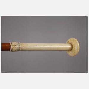 Flanierstock Elfenbein