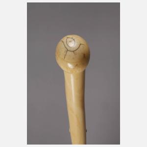 Spazierstock Elfenbein