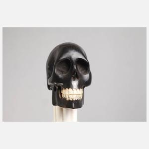 Spazierstock Memento Mori