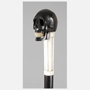 Spazierstock Memento Mori