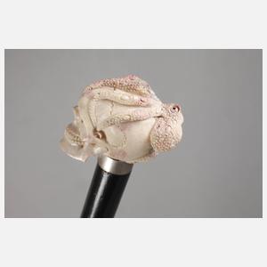 Spazierstock Memento Mori