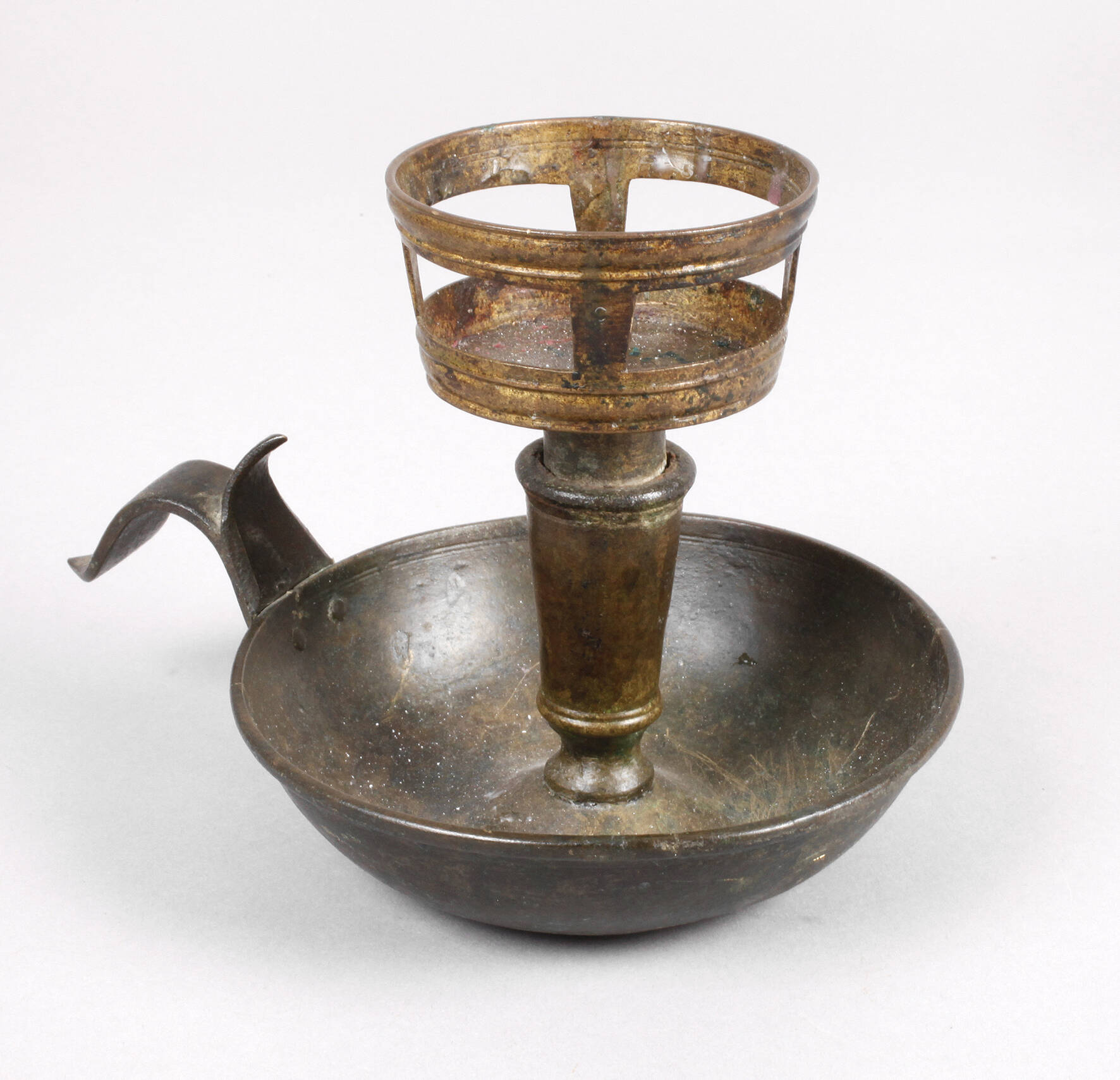 Gotischer Handleuchter