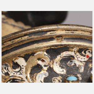 Kleines Weihwassergefäß Silber