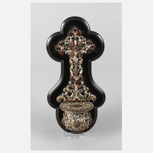 Kleines Weihwassergefäß Silber