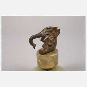 Klingelknopf und Tischzier