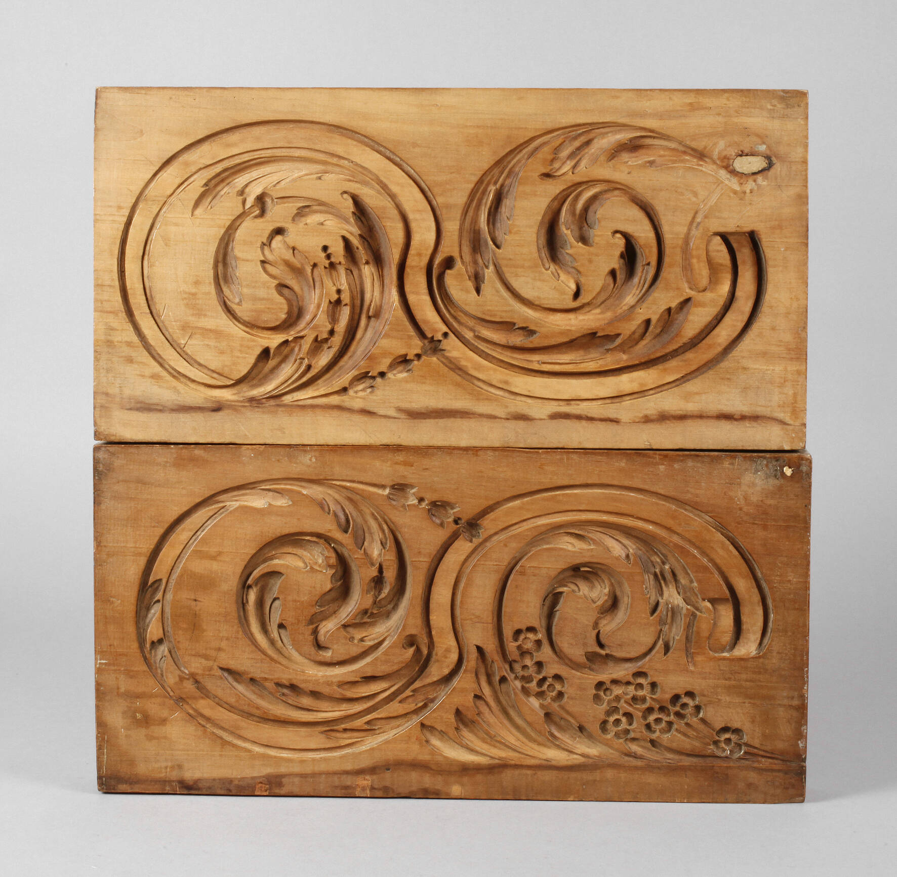 Zwei Tragant- oder Marzipanmodel 19. Jh.