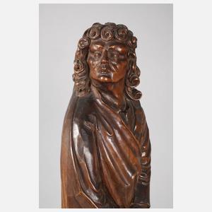Geschnitzte Heiligenfigur