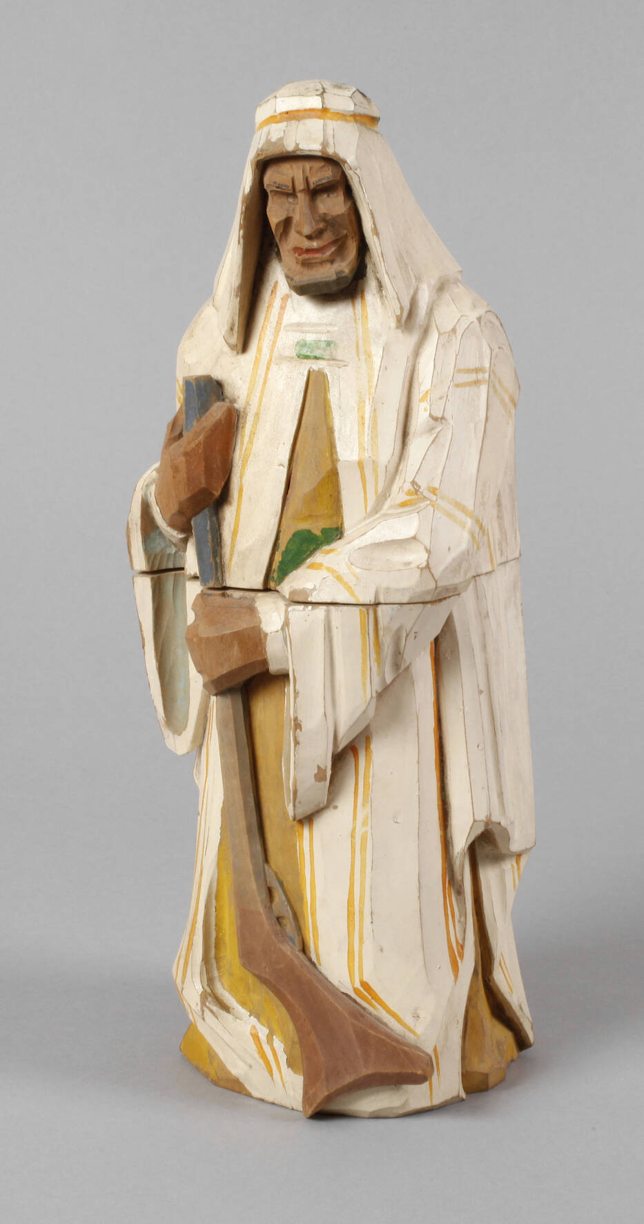 Figürliche Deckeldose