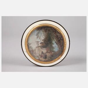 Feines Elfenbeinetui