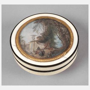 Feines Elfenbeinetui