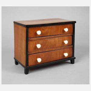 Modellkommode Biedermeier