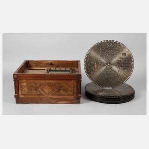 Große Plattenspieldose