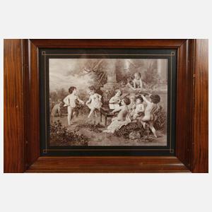 Große Plattenspieldose Polyphon