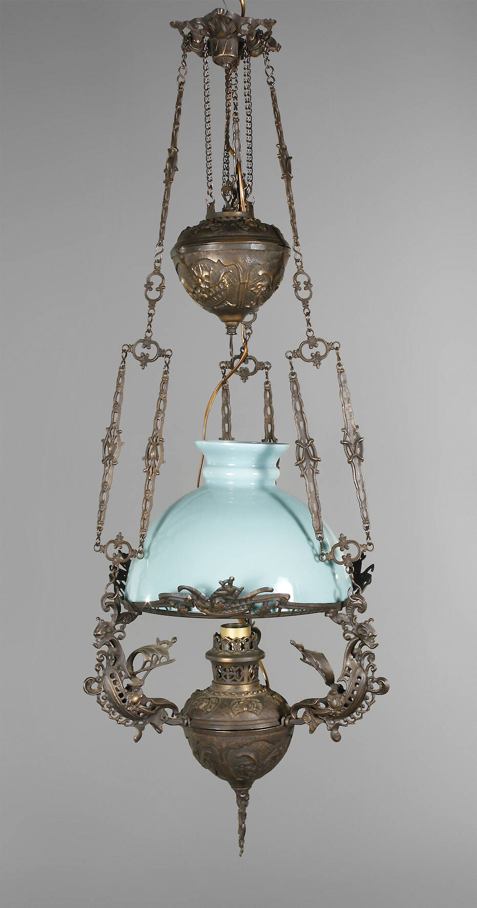 Hängepetroleumlampe