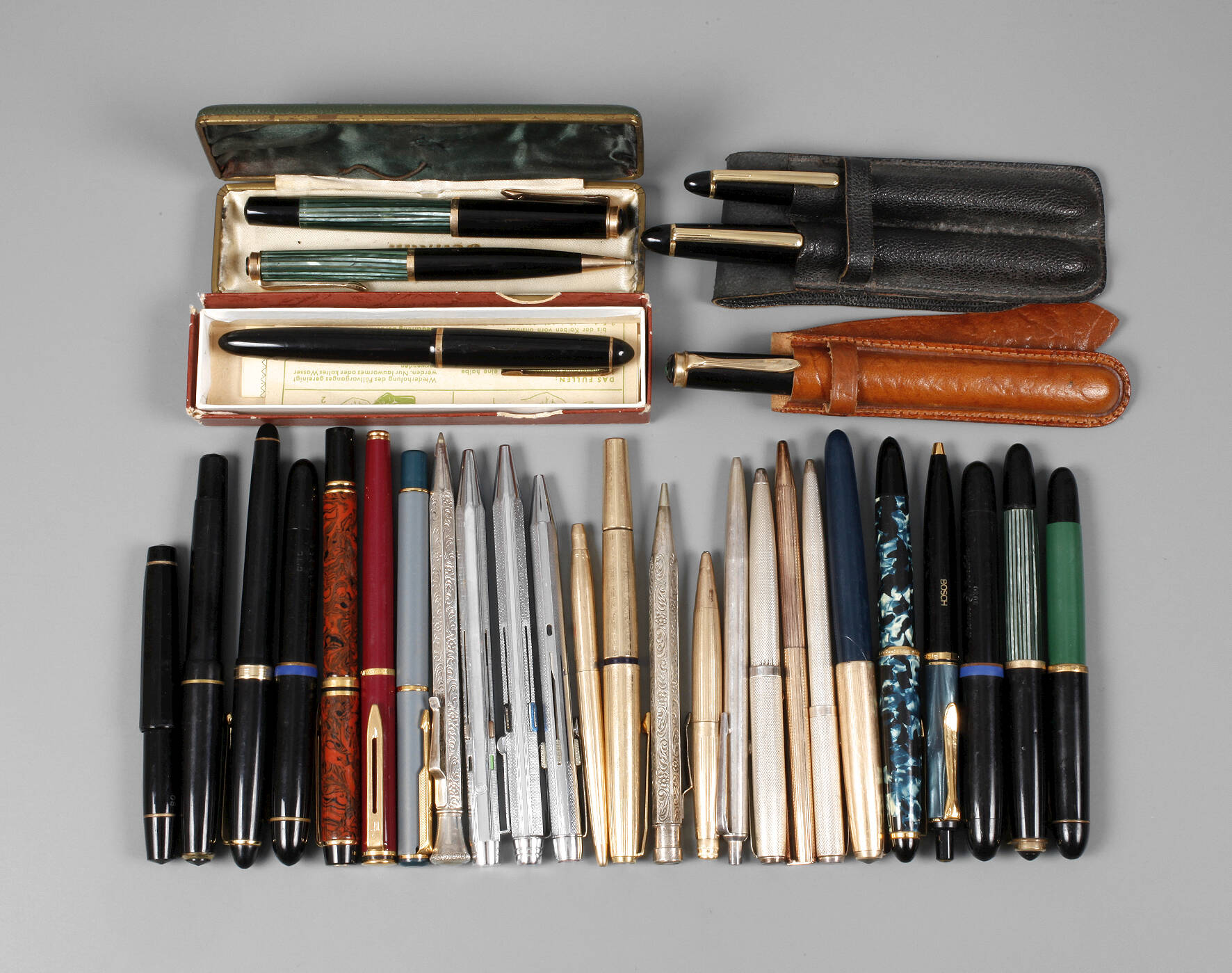 Großes Konvolut Schreibgeräte