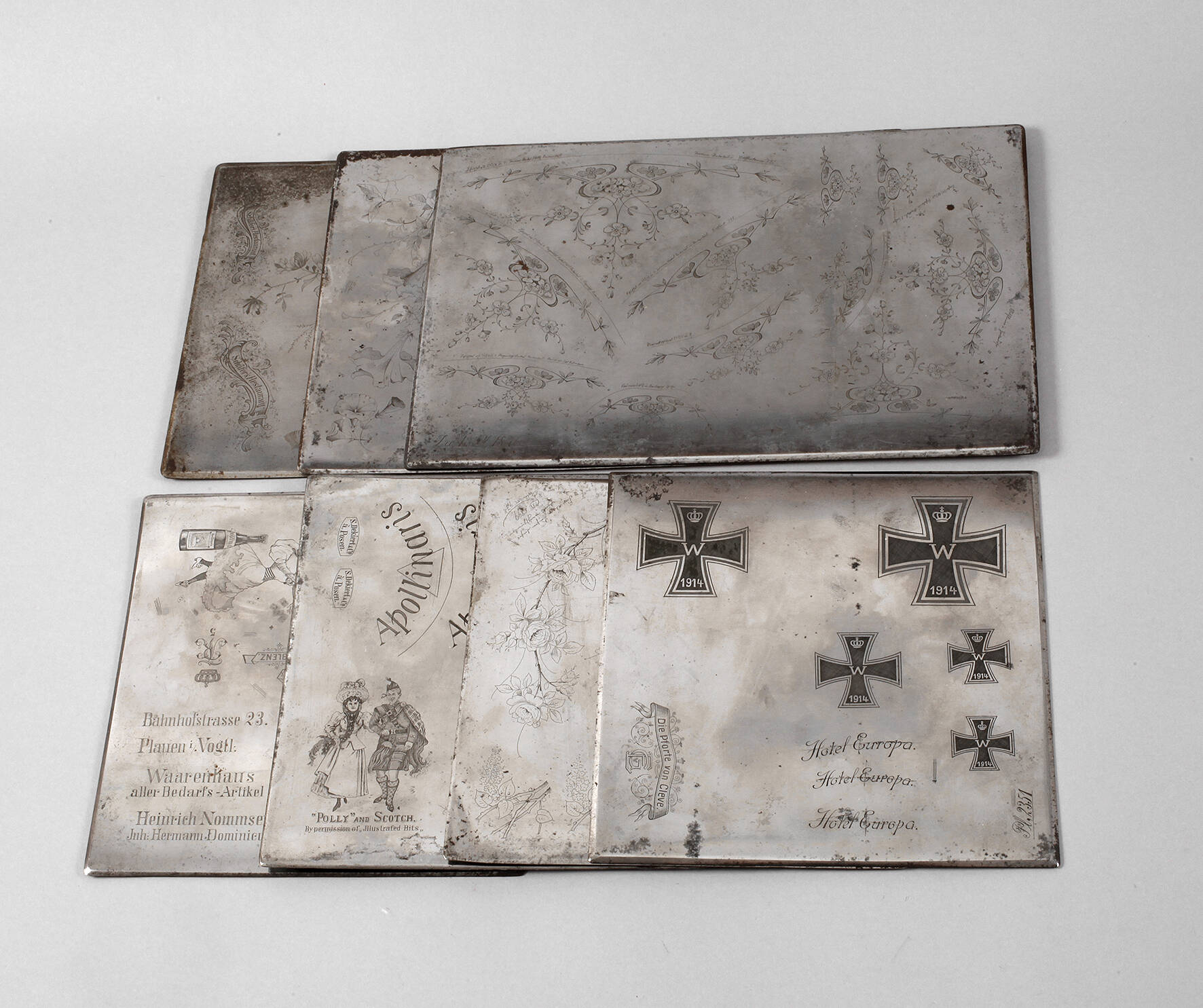 Gravurplatten für Umdruckverfahren