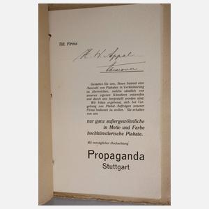 Werbebroschüre Propaganda Stuttgart