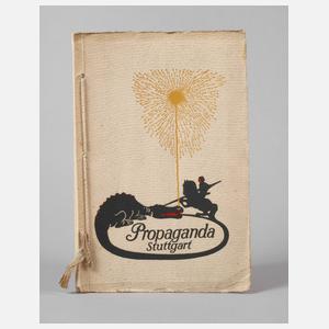 Werbebroschüre Propaganda Stuttgart