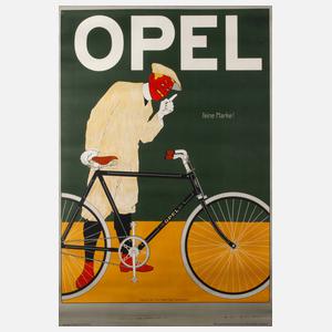 Werbeplakat Opel