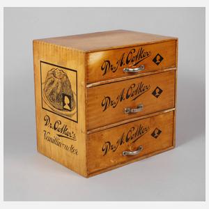 Werbeschränckchen Dr. Oetker