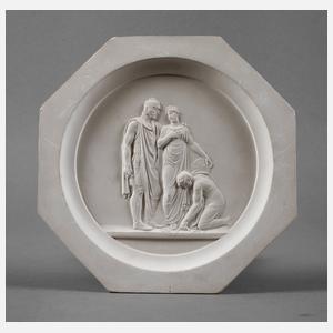 Bildplakette zur Befreiung Berlins 1813