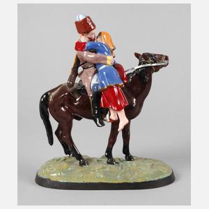 Russische Eisengussfigur