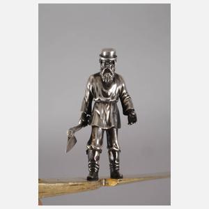 St. Petersburg figürlicher Brieföffner Silber