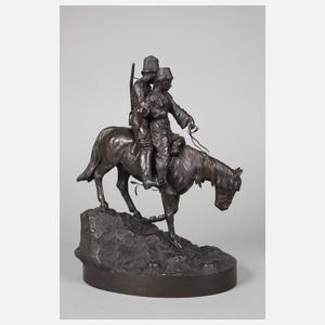 Albert Moritz Wolff, reitendes Kosakenpaar