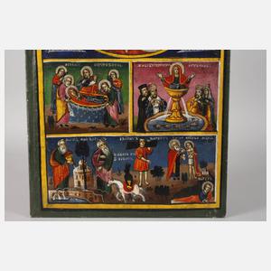 Seltene Jerusalem Ikone