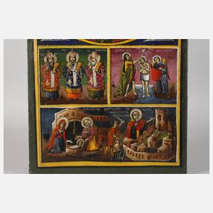 Seltene Jerusalem Ikone