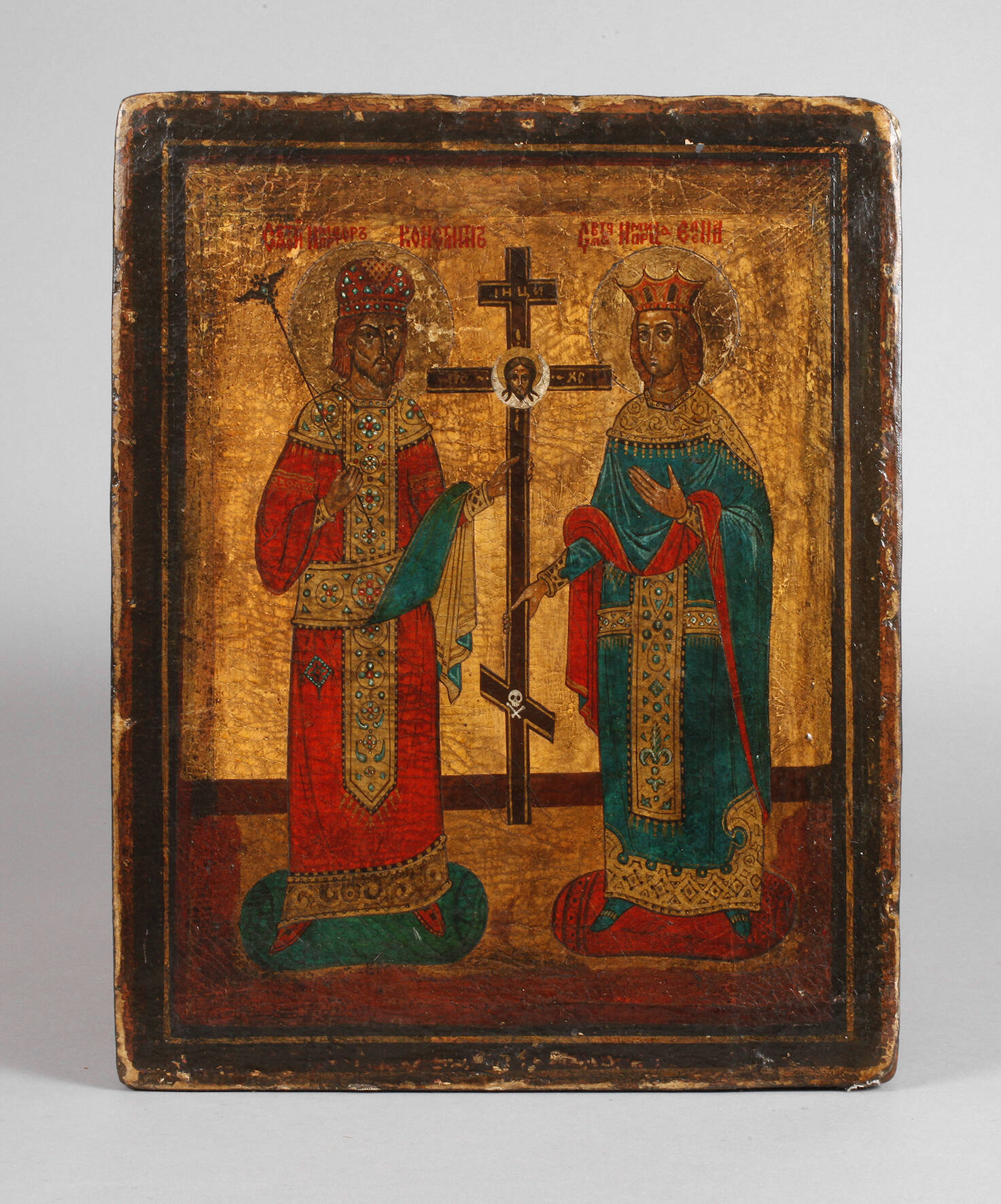 Ikone Erhöhung des Wahren Kreuzes