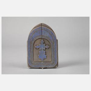 Feiner Reisealtar Silber