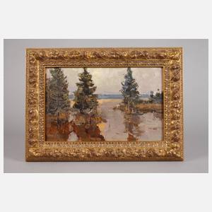 Anatoly Iwanowitsch Kojewnikow, Bäume am See