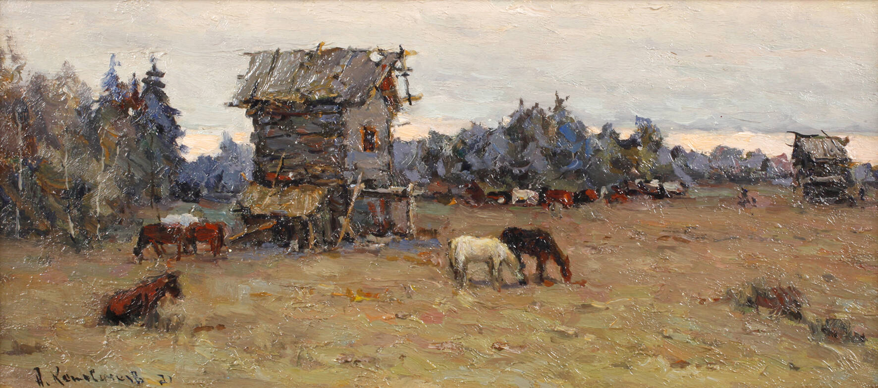 Anatoly Iwanowitsch Kojewnikow, Auf dem Land