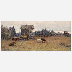 Anatoly Iwanowitsch Kojewnikow, Auf dem Land