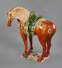 Großes Keramikpferd