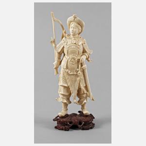 Feine Elfenbeinschnitzerei