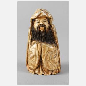 Figürliche Beinschnitzerei