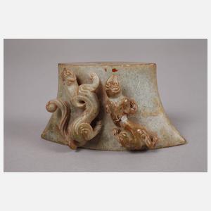 Zwei chinesische Ritualobjekte