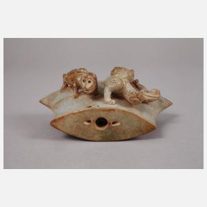 Zwei chinesische Ritualobjekte