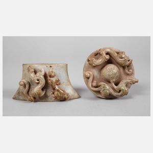 Zwei chinesische Ritualobjekte