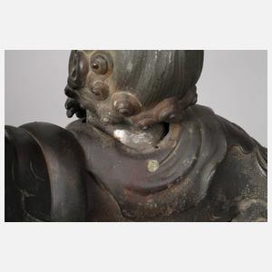 Bronzeplastik Guan Yu