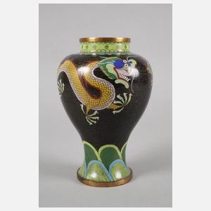 Vase Cloisonné