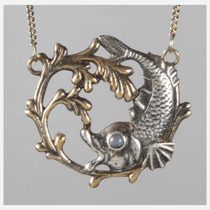 Collier mit Fischmotiv