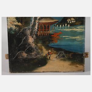 Ansicht des heiligen Berges Fuji