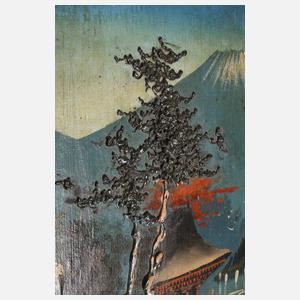 Ansicht des heiligen Berges Fuji